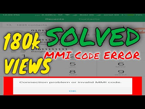 Mmid How To Solved Connection Problem Or Invalid Mmi Code
