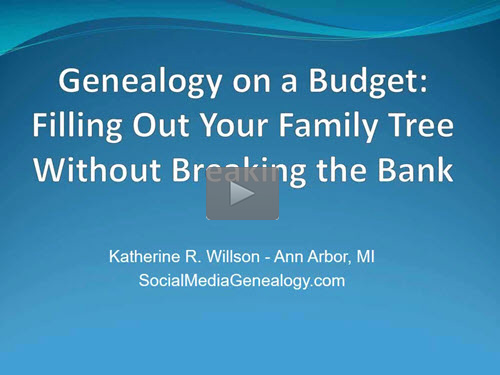 Filling Out Your Family Tree Without Breaking the Bank