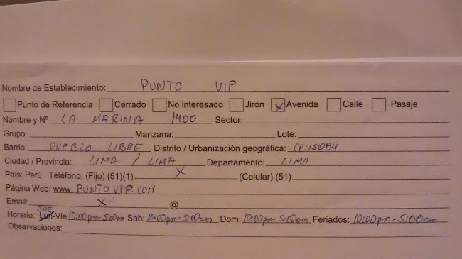 Comentarios y opiniones de Punto Vip
