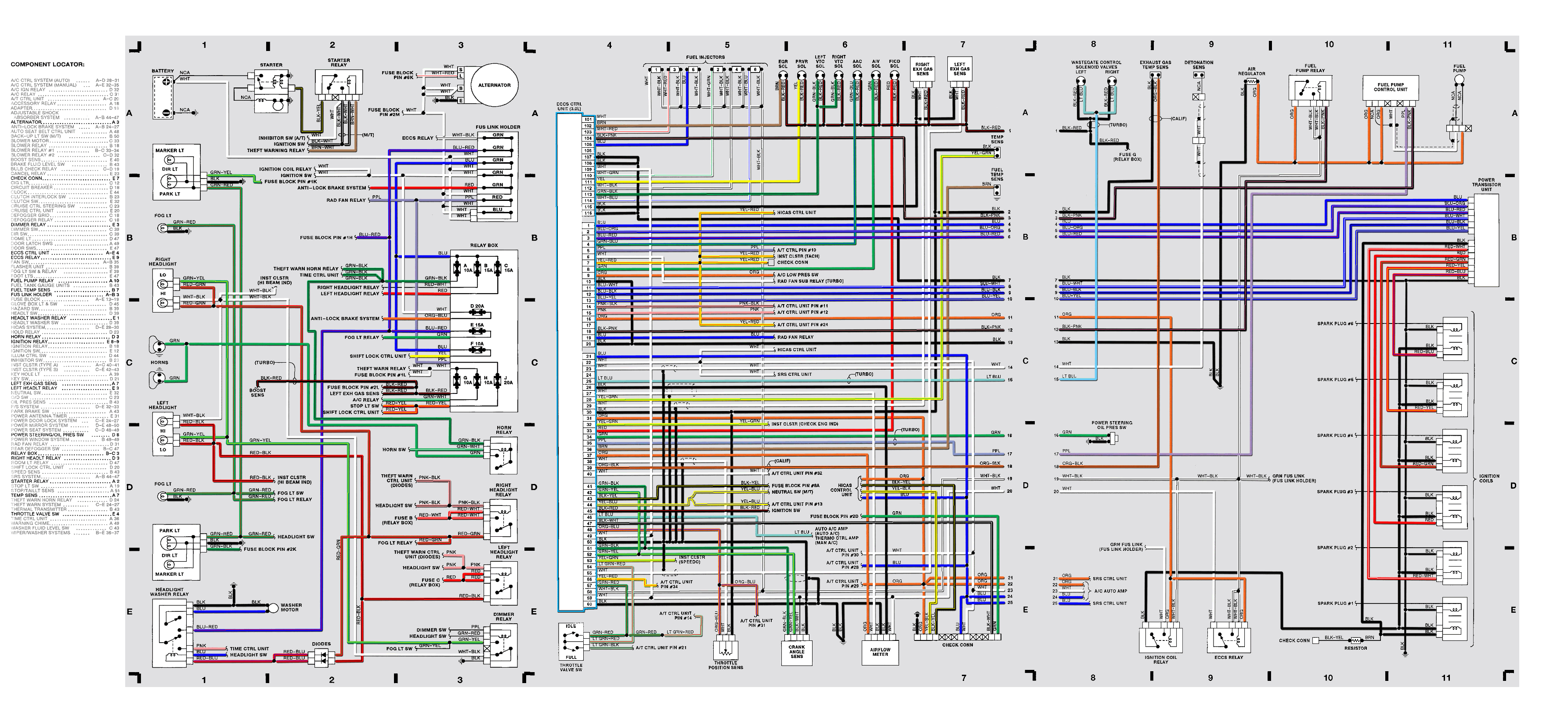 300zx Z32 Wiring Diagram
