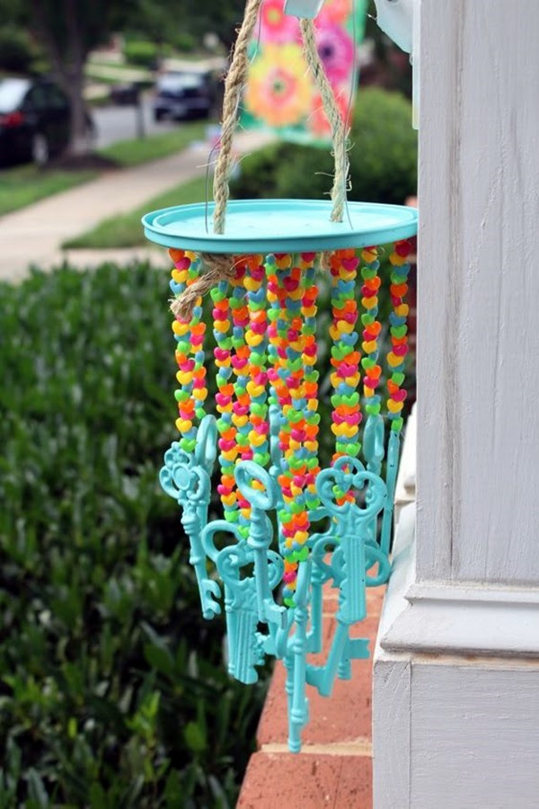 DIY Wind Chime Ideas to Try This Summer (30)