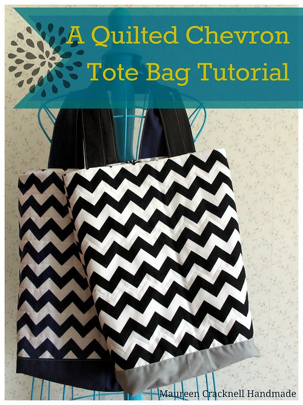 Quilted Tote Bag tutorial