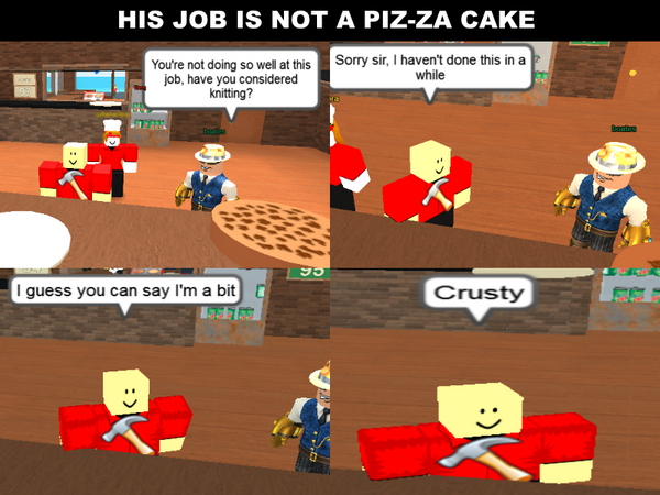 puns roasts robux roasting piz robloxmemes insanely obby plox