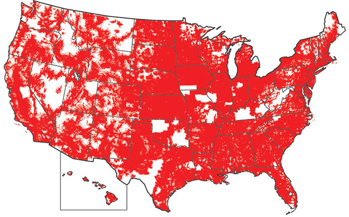 Us Cellular 4g Coverage Map