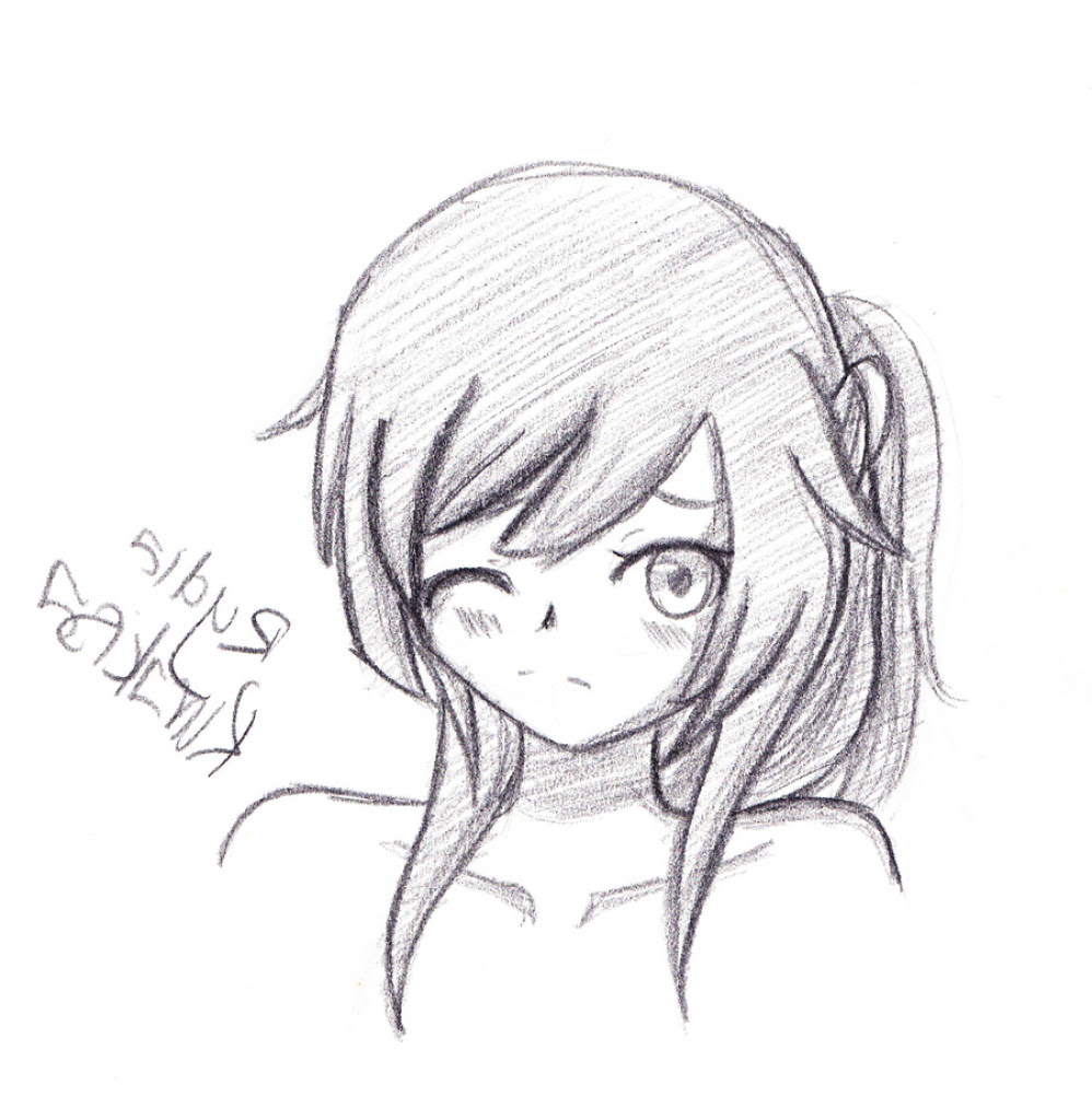 24+ Gambar Anime Art Pencil Simple Pictures Anime HD Wallpaper