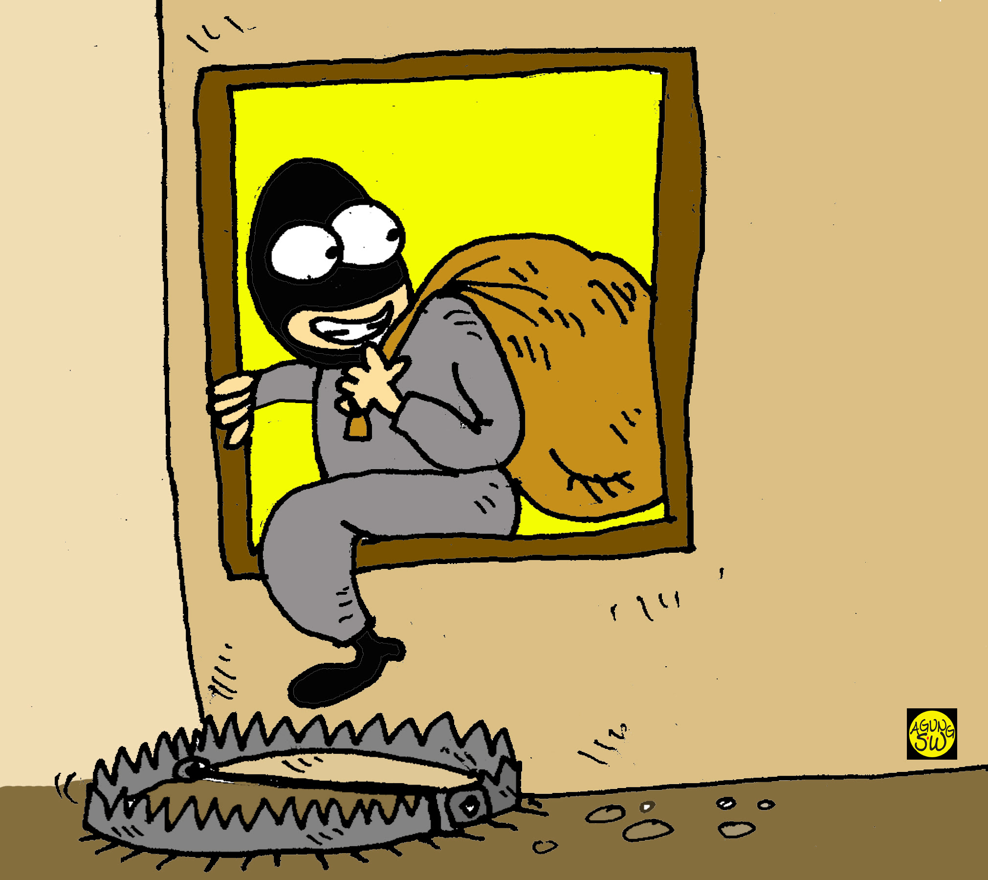 Gambar Kartun Orang Mencuri Sobponsel Gambar Kartun Orang Mencuri Sobponsel