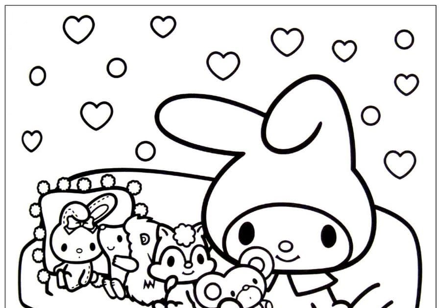 Dibujos Para Colorear Kawaii Disney Para Imprimir : Dibujos de Kawaii
