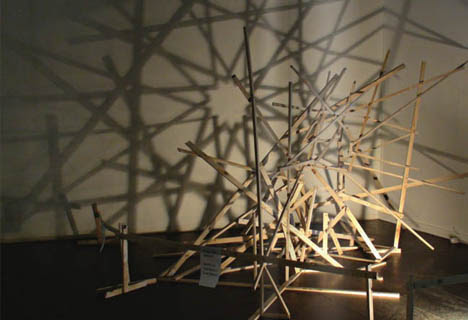 shadow art geometric design
