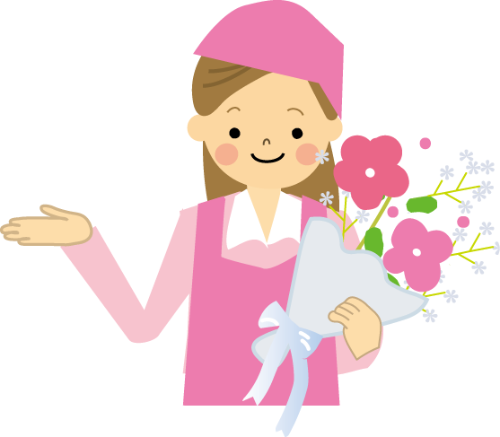トップ 花屋 さん イラスト イラスト 写真
