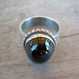 blue tourmaline ring