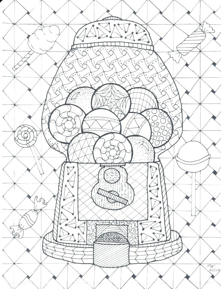 Hidden Pictures Coloring Pages - Color by number coloring pages to