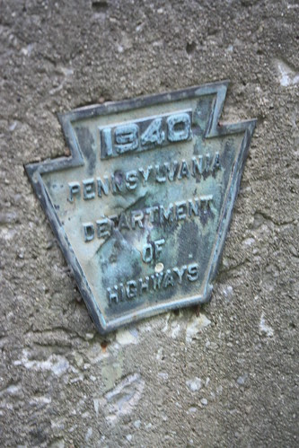 1940 PA Dept. of Highways - Bridge Plate
