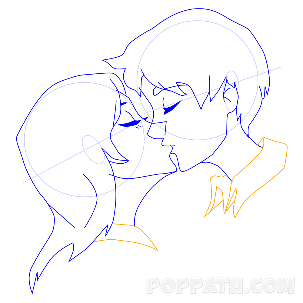 √ face boy and girl kissing drawing easy 676496 - Pixtabestpict1lwf Boy And Girl Hugging Drawing