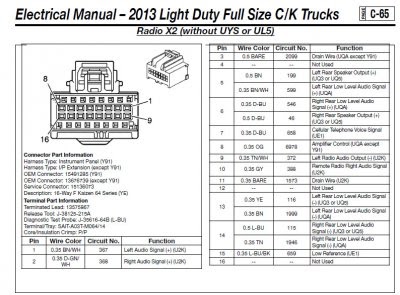 54 2011 Gmc Sierra Stereo Wiring Harness - Wiring Diagram Harness