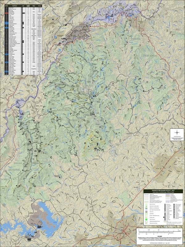 34 Linville Gorge Trail Map Pdf - Maps Database Source