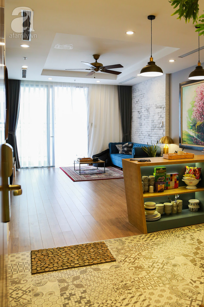Chỉ với 300 triệu đồng, vợ chồng 8x đã biến căn hộ 76m² thành nơi nghỉ dưỡng cuối tuần ngay tại Hà Nội - Ảnh 15.