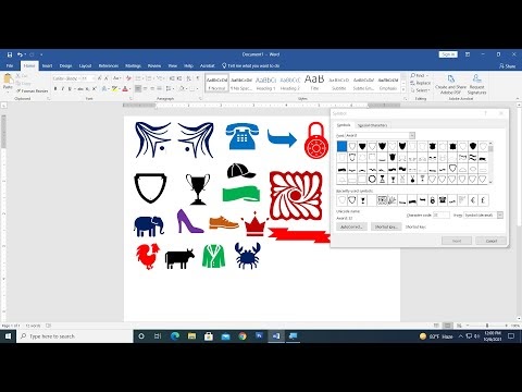 How to Use Custom Symbol in Ms Word