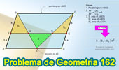 Problema de Geometría 162 (ESL): Paralelogramo, Razón, Proporciones, Triangulo, Área.
