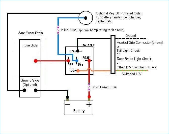 5 Pin Bosch Relay Wiring Diagram - Grade Worksheets Pictures