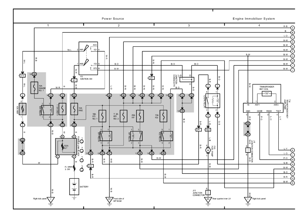 Diagram 2003 Overall Electrical Wiring 1 Autozone