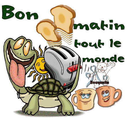 "Bon matin tout le monde" - Petit déjeuner humoristique...