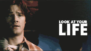SPNG Tags: Sassy gay Sam / look at your life / look at your choices / bitch face
Looking for a particular Supernatural reaction gif? This blog organizes them so you don’t have to spend hours hunting them down.