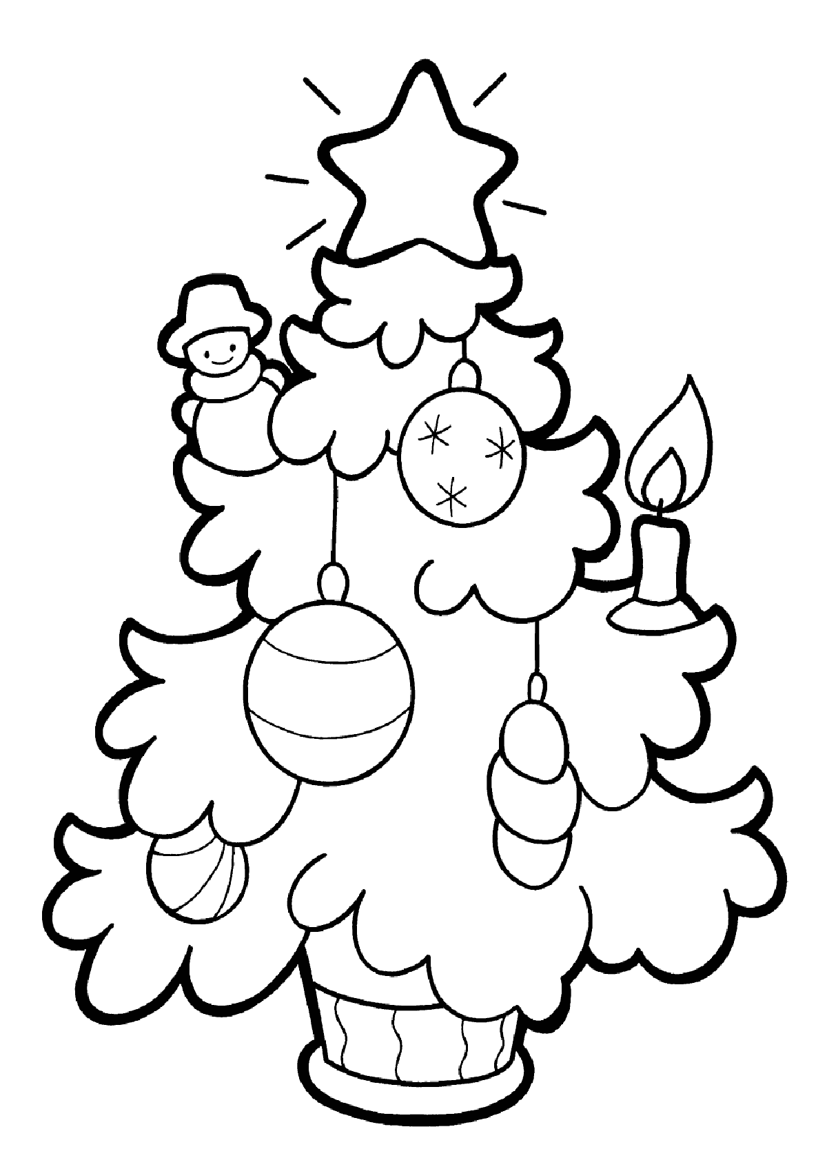 Christmas Coloring Pages For Preschoolers To Print - 154+ SVG Cut File