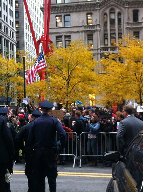 Walk Downtown - The Clearing of Zuccotti Park