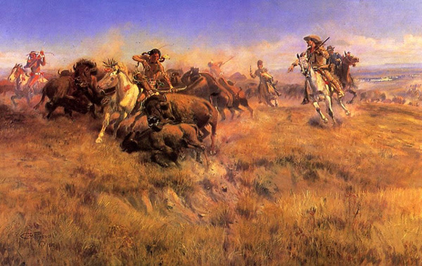 Running Buffalo