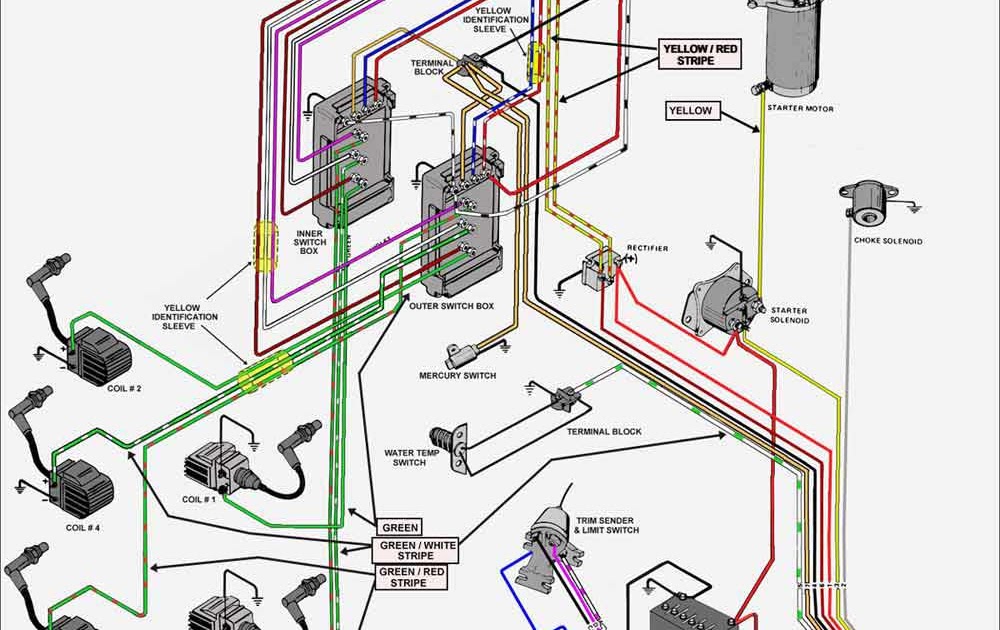 mercury outboard rectifier wiring diagram Hp wiring diagram force 50 ...