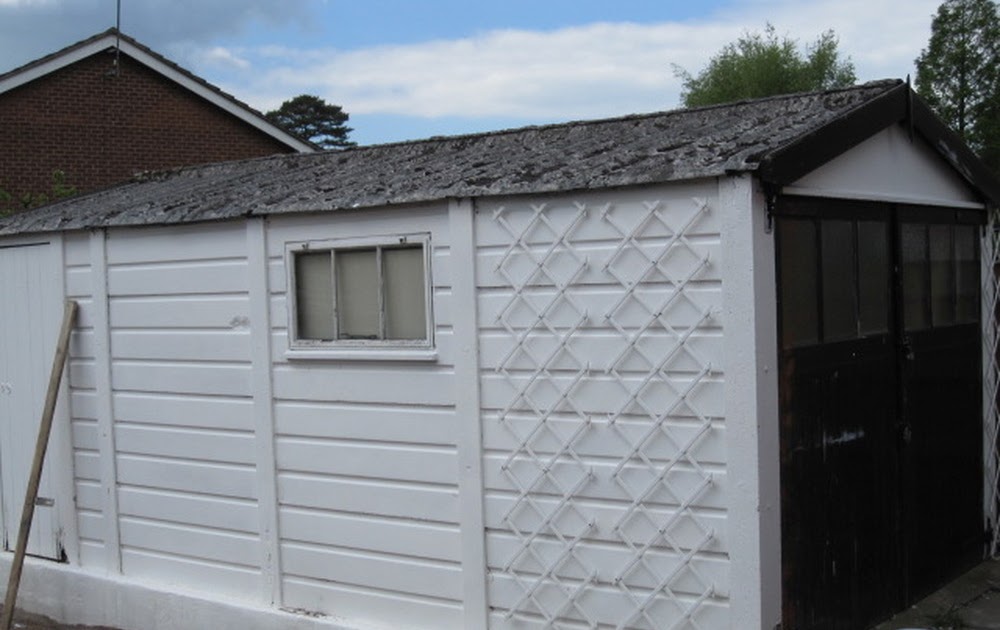 asbestos garage roof - safe and legal solution - roof repairs