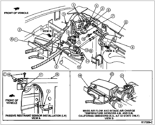 2004 Ford Expedition Vacuum Hose Diagram