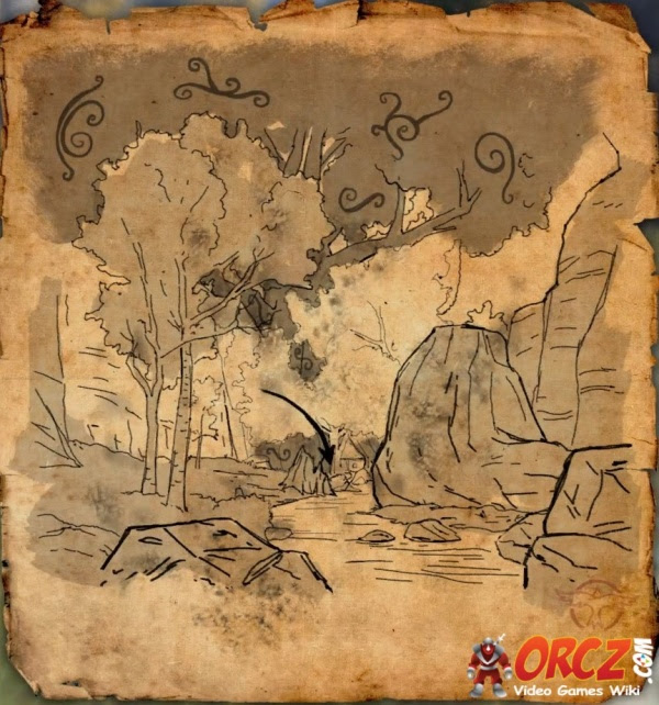 Eso Glenumbra Treasure Map 5 - Maping Resources