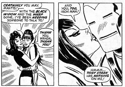 Avengers #114 panel