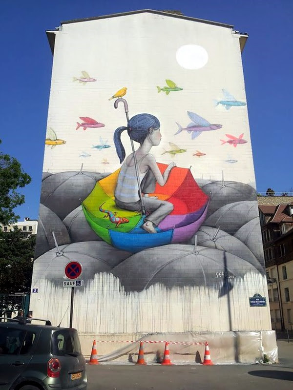 Amazing Huge Street Art on Building Walls (8)