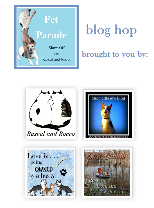 Pet Parade blog hop linky party is for all pets and animal lovers.