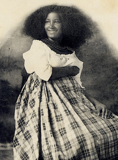 woman of martinique circa 1910