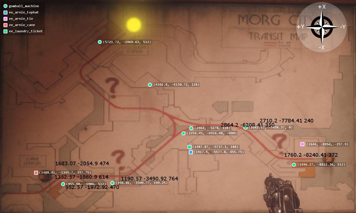 Map Of Shadows Of Evil