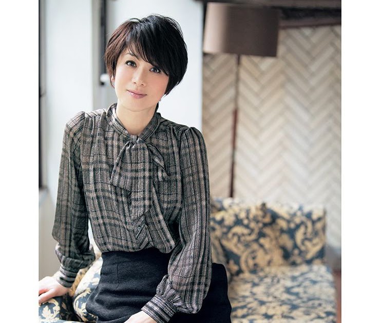 ベストオブ モデル 黒田知永子 髪型 トレンディなヘアスタイル
