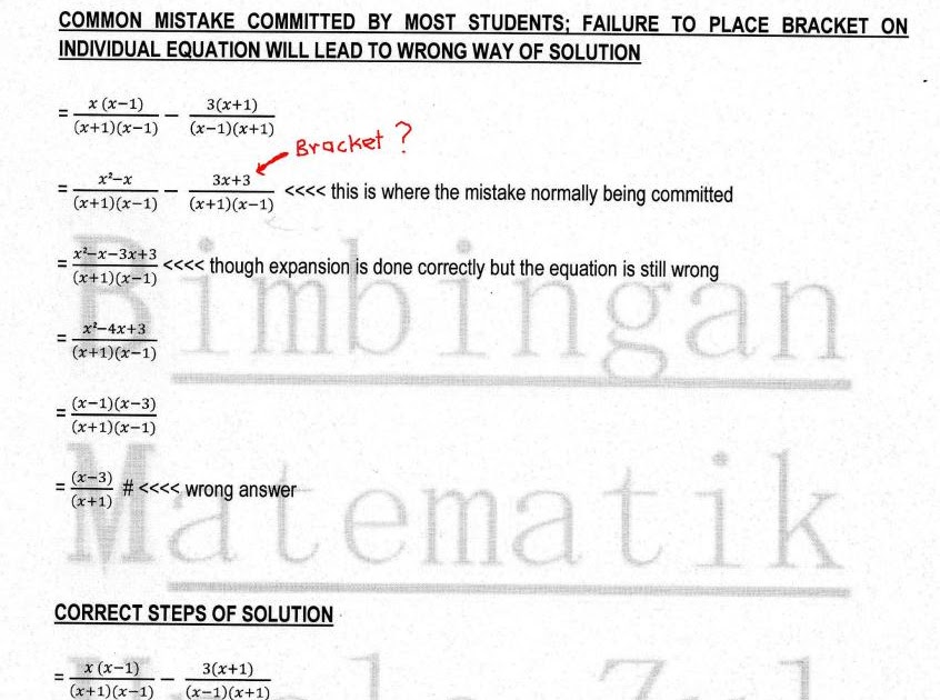 Contoh Soalan Ungkapan Algebra Tingkatan 2 - Soalan al