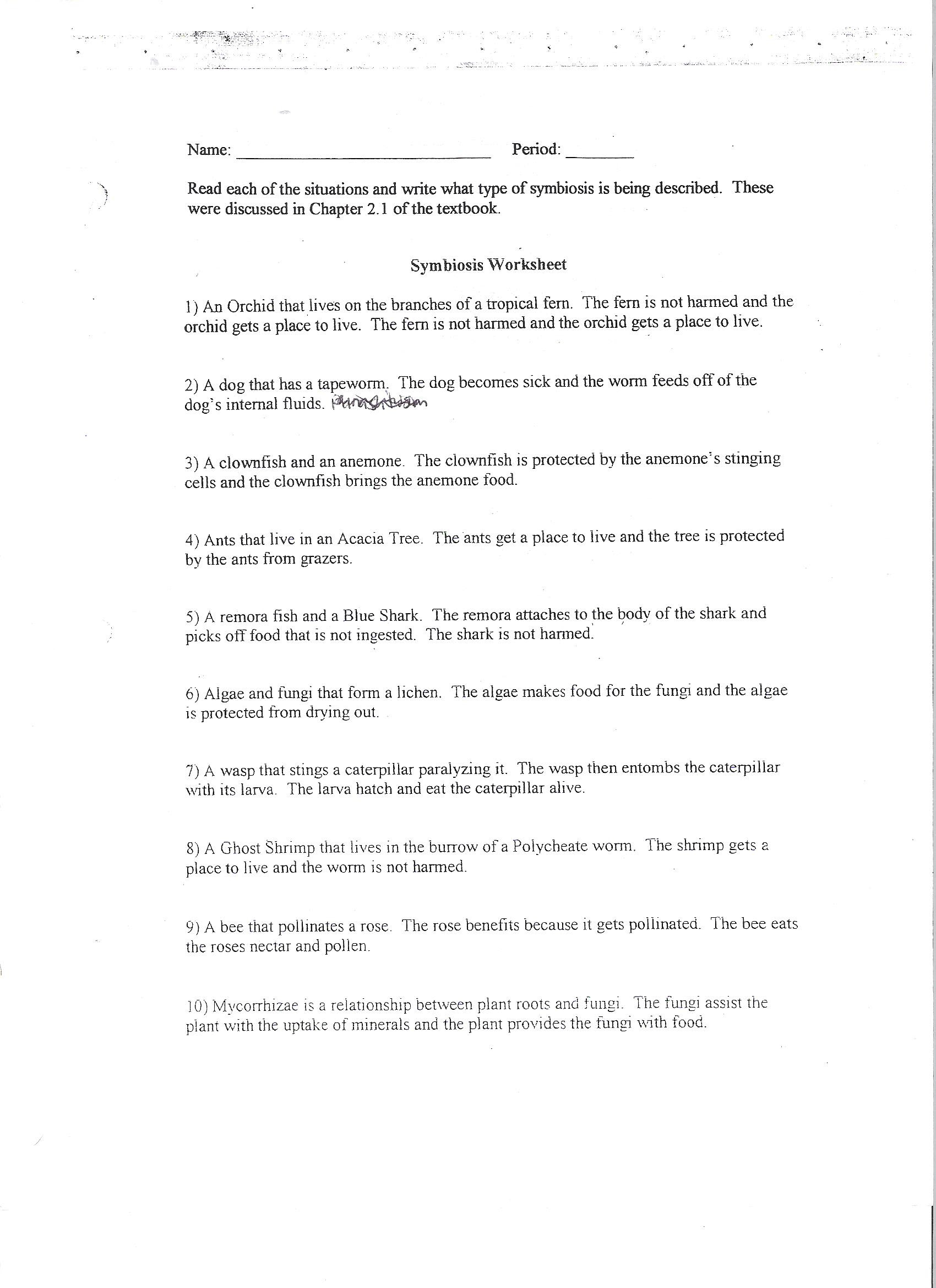 Pond Water Lab Worksheet - Nidecmege