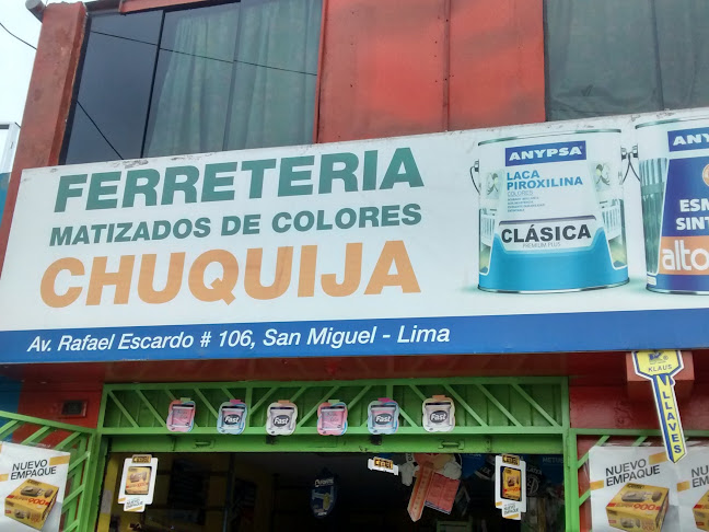 Opiniones de Ferreteria y Matizados De Colores Chuquija en San Miguel - Tienda de pinturas