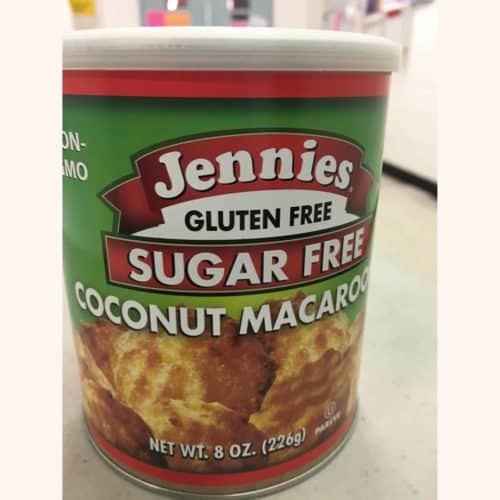 8 Oz. Coconut Macaroon Can - Macaroon King Jennies Gluten ...