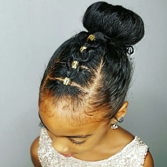 Simple Hairstyle For Dance Customise N