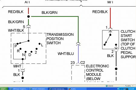 Neutral Safety Switch Wiring Diagram - Wiring Diagram Schemas