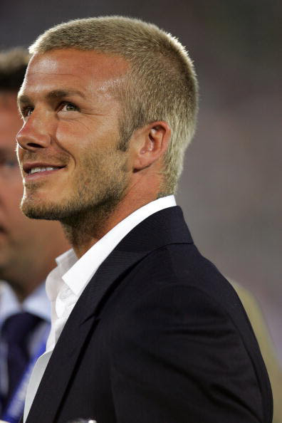 David Beckham Capelli Rasati
