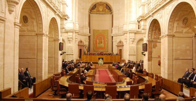 Imagen del Parlamento andaluz./ EFE
