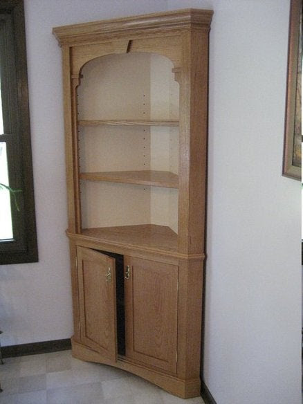 Built In Corner Cabinet Kitchen Design