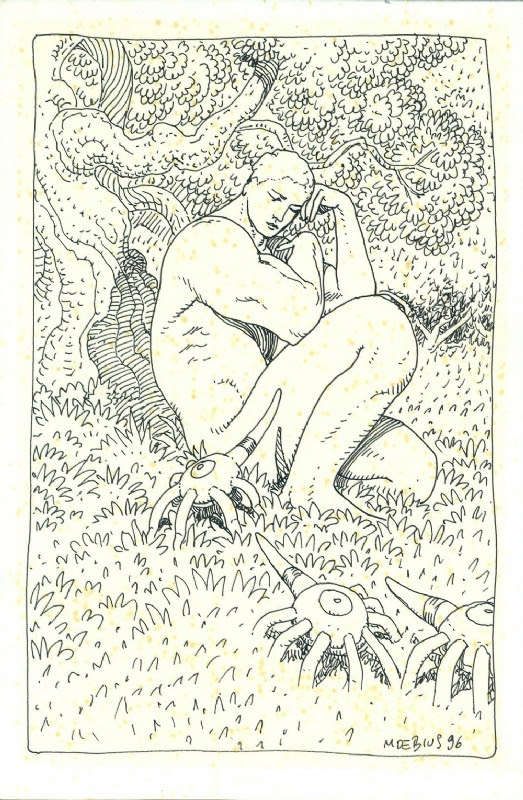 Moebius (Jean Giraud) - Original drawing Comic Art Moebius (Jean Giraud) - Original drawing Comic Art