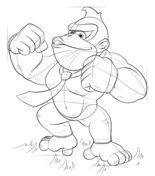 Featured image of post Donkey Kong Drawing Easy It was easy to move jumpman around with the arrow keys and have him jump with the space bar